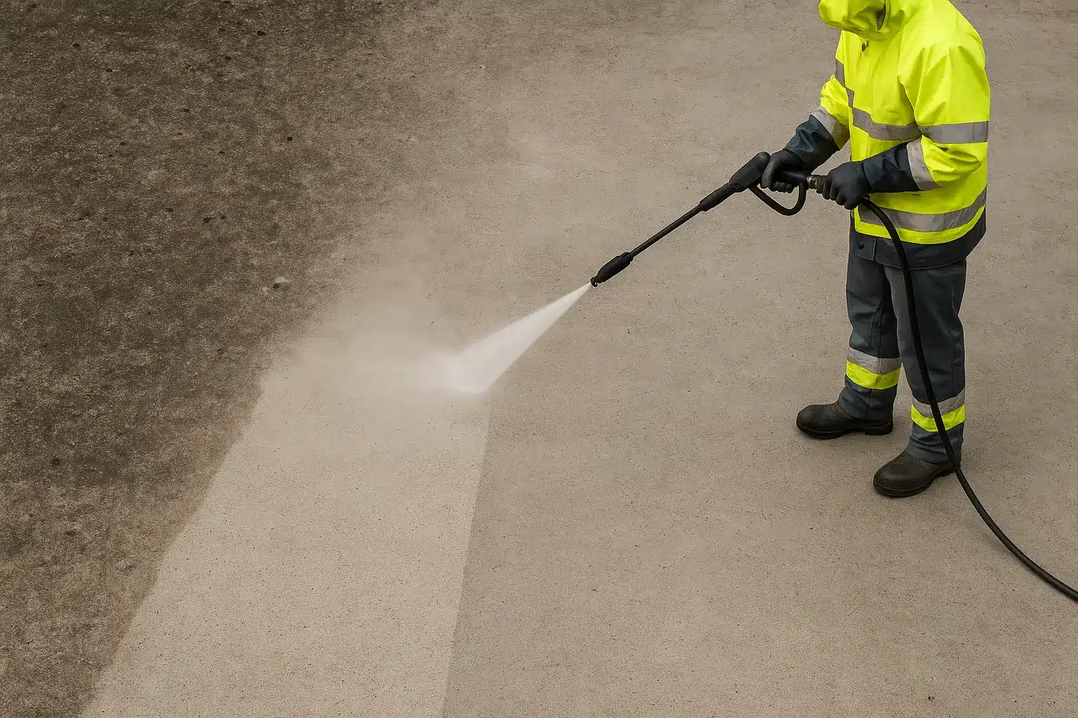 Betonreinigung